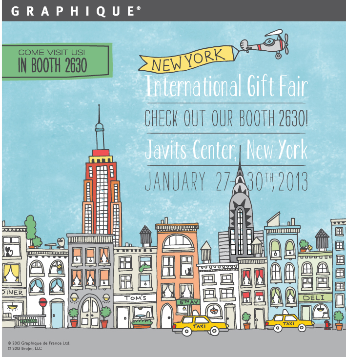NY International Gift Fair email invitation