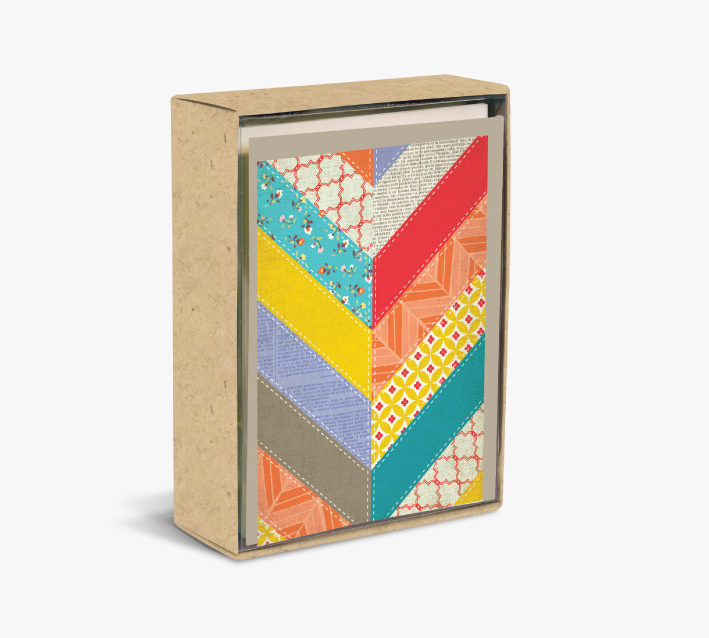 quilted stationery collection